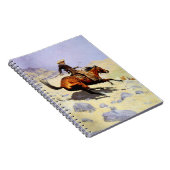 The Cowboy van Remington,  cavalerie Notitieboek (Rechterzijde)