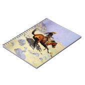 The Cowboy van Remington,  cavalerie Notitieboek (Linkerzijde)