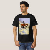 The Cowboy van Remington,  cavalerie T-shirt (Voorkant volledig)