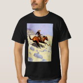 The Cowboy van Remington,  cavalerie T-shirt (Voorkant)