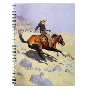The Cowboy van Remington, Vintage Cavalry Military Notitieboek