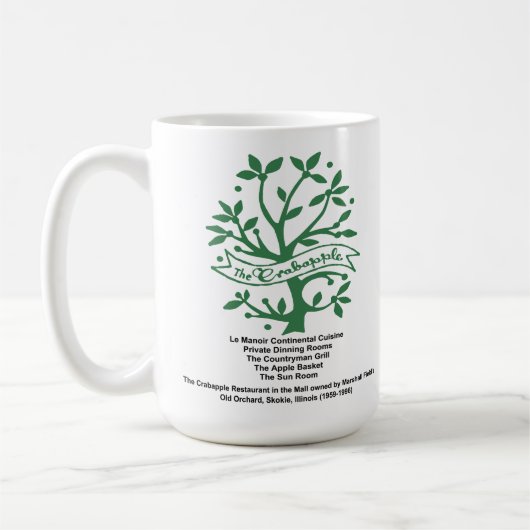 The Crabapple Restaurant, Skokie, Verenigde Staten Koffiemok (Links)