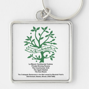 The Crabapple Restaurant, Skokie, Verenigde Staten Sleutelhanger