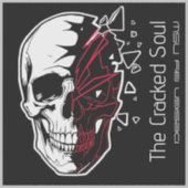 The Cracked Soul Sticker (Voorkant)