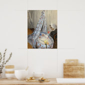 The Cradle, Camille, Jean - Claude Monet Fine Art Poster (Keuken)