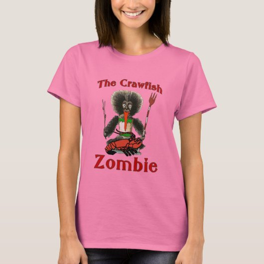 The Crawfish Zombie T-shirt (Voorkant)