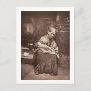 The Crawlers, van 'Street Life in London', 1877-7 Briefkaart