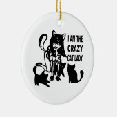 The Crazy Cat Lady Ornament (Rechts)