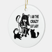 The Crazy Cat Lady Ornament (Links)