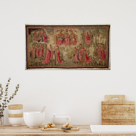 The Creation, Brussels Workshop, c.1600 Poster (Keuken)