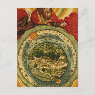 The Creation, from the Luther Bible, c.1530 Briefkaart