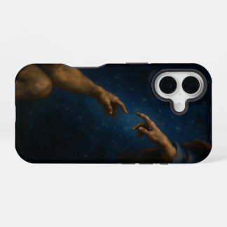 The Creation Touch – Artistieke Hoes voor Telefoon iPhone 16 Hoesje