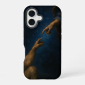 The Creation Touch - Artistieke telefoonhoes iPhone 16 Hoesje (Achterkant)