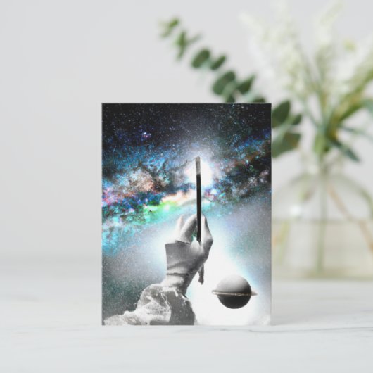 The Creator of the Universe Briefkaart (Staand voorkant)