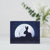 THE CREGGAN WHITE HARE BRIEFKAART (Staand voorkant)