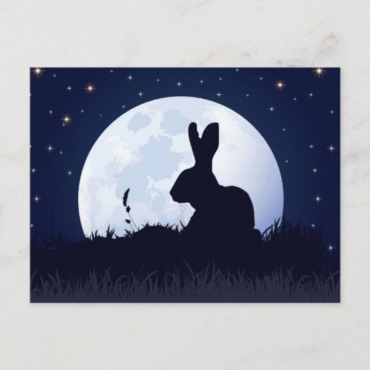 THE CREGGAN WHITE HARE BRIEFKAART (Voorkant)