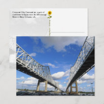 The Crescent City Connection, New Orleans, LA -