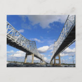 The Crescent City Connection, New Orleans, LA - Briefkaart (Voorkant)