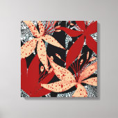 The Crimson Canopy Art Print by Beachside Designs  (Voorkant)