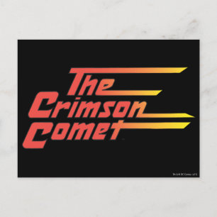 The Crimson Comet Logo Briefkaart