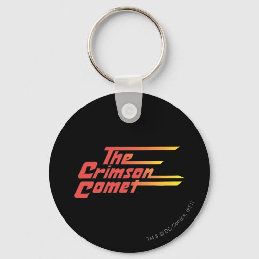 The Crimson Comet Logo Sleutelhanger (Voorkant)
