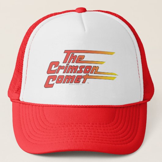 The Crimson Comet Logo Trucker Pet (Voorkant)