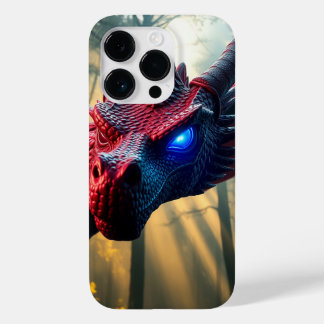 "The Crimson Sentinel: Guardian of the Enchanted F Case-Mate iPhone 14 Pro Hoesje
