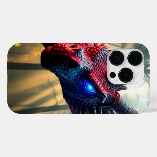 "The Crimson Sentinel: Guardian of the Enchanted F Case-Mate iPhone Case (Achterkant (horizontaal))