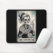The Crocheter Tarot Card Funny Yarn Design  Muismat (Met muis)
