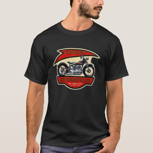 The Crocker Motorcycle 1346 T-shirt (Voorkant)