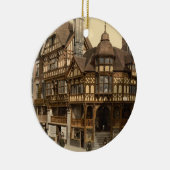 The Cross and Rows, Chester, Cheshire, Engeland Keramisch Ornament (Rechts)