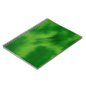 The cross and the green of the forest notitieboek (Linkerzijde)