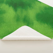 The cross and the green of the forest sherpa deken (3/4)