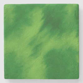 The cross and the green of the forest stenen onderzetter