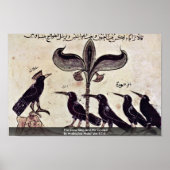 The Crow King and zijne Council by Arabischer Male Poster (Voorkant)