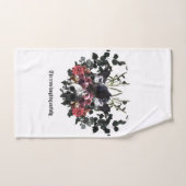 The Crow Laughing Awfully Bad Handdoek (Handdoek)