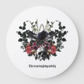 The Crow Laughing Awfully Grote Klok (Voorkant)