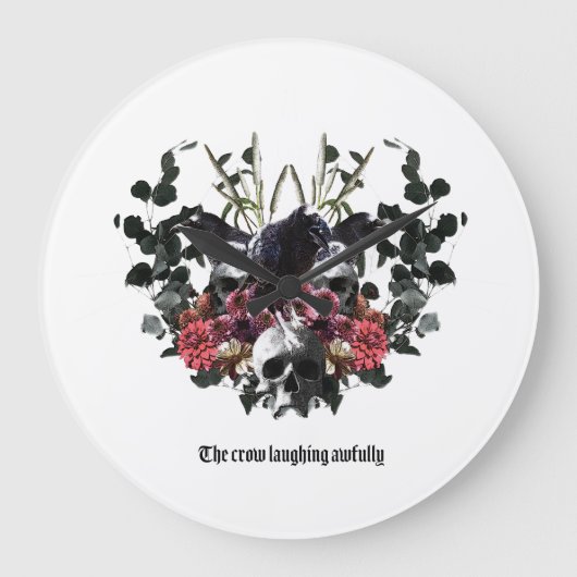 The Crow Laughing Awfully Grote Klok (Voorkant)