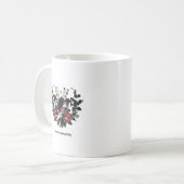 The Crow Laughing Awfully Koffiemok (Voorkant links)