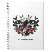 The Crow Laughing Awfully Notitieboek (Voorkant)