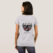 The Crow Laughing Awfully T-shirt (Achterkant volledig)