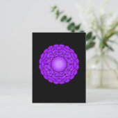 The Crown Chakra Briefkaart (Staand voorkant)