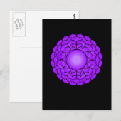 The Crown Chakra Briefkaart (Voorkant / Achterkant)
