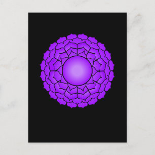 The Crown Chakra Briefkaart