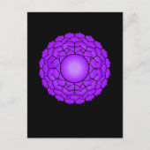 The Crown Chakra Briefkaart (Voorkant)
