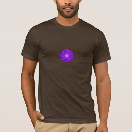The Crown Chakra T-shirt (Voorkant)