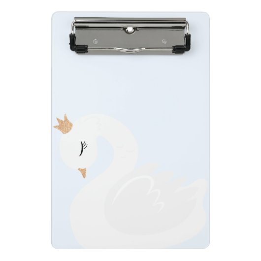 The Crowned Swan Mini Klembord (Voorkant)