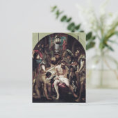The Crowning with Thorns, 1602 Briefkaart (Staand voorkant)