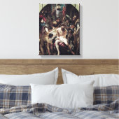The Crowning with Thorns, 1602 Canvas Afdruk (Insitu (Slaapkamer))