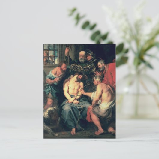 The Crowning with Thorns, 1618-20 Briefkaart (Staand voorkant)